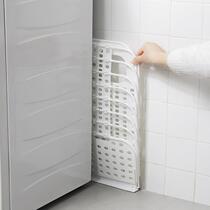 Removable bathhouse folding snack dirty clothes basket Household Nordic simple high-end living room toilet drain basket dirty clothes