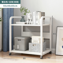 Mobile bookcase with wheel can small bookcase floor floating window Mini clip sewn headboard to contain small hostel guest