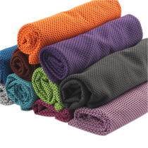 Comfortable two-color cooling sweat towel Ice towel Running summer magic cold feeling