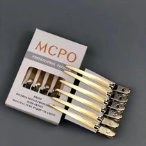 Hairdressing professional clip no trace small steel clip split clip hairclip hairclip a box of 12