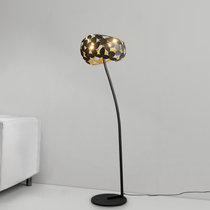 Postmodern light extravagant livingroom iron art floor lamp minimalist soft-fit designer-like board room hotel bedroom decorative luminaire