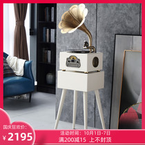 Vinyl record player lp phonograph modern light luxury film vinyl machine vintage cd player Bluetooth audio