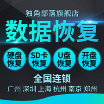 Computer solid state mobile hard disk data recovery and repair service U disk memory SD card photo file repair software