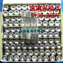 Domestic fuse 6x30 F 1 25A 1 5A 6A 8A 10A 15A 20A 25A 30A 250V1 box