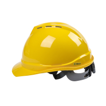 Protective site safety helmet V-type breathable leading workers electrician safety helmet national standard breathable