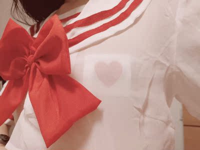 买来搭配那个红白半透明水手服的 爱心是刺绣上去的 美美哒 感觉也可以当眼罩emmm 买来搭配那个红白半透明水手服的 爱心是刺绣上去的 美美哒 感觉也可以当眼罩emmm