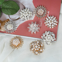 Tangrabbit Rabbit Handmade DIY Package Decorative Accessories Accessories Pearls Metal Ornaments Imitation Pearl Flowers Bright Drill