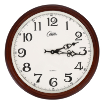 Kangba Silk wall clock Living room silent clock large 20-inch simple clock Modern home calendar clock Quartz clock