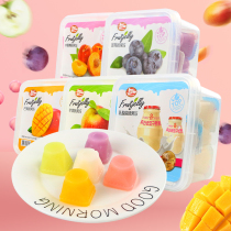 Boxiang cheese jelly 512g lactic acid bacteria fruit flavor multi-flavor mango pudding jelly summer snack box