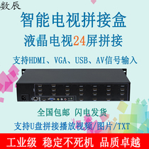 24-screen TV splicing case 1 to 24 out of splicing processor such as HDMI liquid crystal TV splicing machine 3X8 4X6