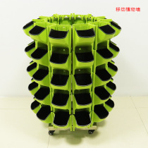 Balcony soilless cultivation pots Vertical greening Mobile vegetable combination planting basket Restaurant wall decoration plant wall