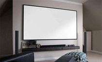 Ultra narrow frame projection screen 100 120 150 180 inch frame screen 3D HD household white glass fiber