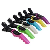 Hairdressware Tools Crocodile Clip Clamp Hairdressmaster Long mouth clamp Molding Tools Positioning Clamp Two-color