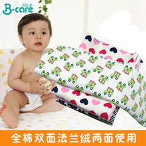 Baby baby waterproof diaper pad Washable double flannel TPU film breathable cute animal printing new product