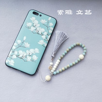 Mobile phone lanyard short female cute personality pendant Wrist tassel mobile phone chain anti-loss Chinese style hanging decoration
