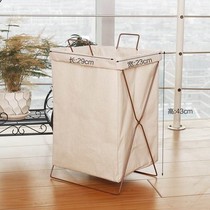 Basket dirty clothes basket storage dirty folding stolen laundry clothing blue basket swollen basket set of dirty household clothes