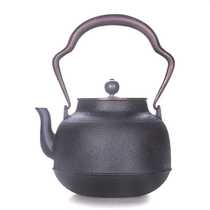 Fat sea iron pot handmade cast iron pot boiling water tea boiler in southern Japan old iron pot imported pig iron processing tea set