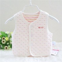 Autumn and winter infants and young children Spring and Autumn newborn vest baby vest male and female childrens horse clip cotton cotton waistcoat