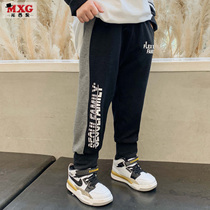 Spring and autumn children's sports pants spring and autumn casual pants 2021 new boys spring and autumn trendy Korean style loose pants