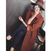 The long - term - term - dressed woman - dress 2023 spring and autumn new style clothing fashion - fashion coat