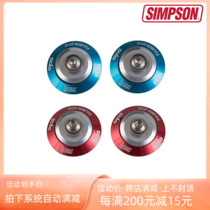 SIMPSON hans buckle FIA certification