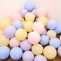 Macaroon activity balloon candy color pink and tender series net red girl heart wedding decoration 20 birthday decorations