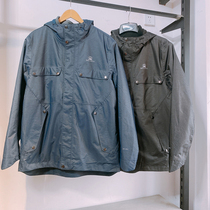 Korean outdoor mens sports mountaineering windproof stormtrooper detachable three-in-one waterproof thickened nylon tide brand jacket