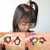 Childrens fun childrens hair accessories tie hair tie girl tie hair accessories cute Hairband baby pony tail headwear