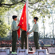 The flag of the flag of the Five Star Red Flag of China Flag No. 1 No. 2 No. 4 No. 5 flag of the flag hand flag of the small flag pole decorated with the flag of the flag of the small flag of the flag