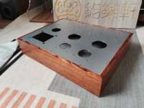 Junle Xuan DIY Rosewood combined single-ended 300b bile machine electronic tube amplifier wooden chassis frame shell 2A3El34