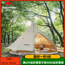 Naturehike Norwegian 12 3 Cotton Big Gold Letter Tent Outdoor Camping Indian Outdoor Tent