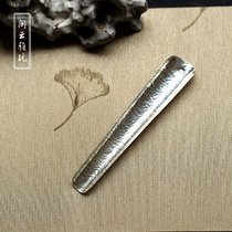 Xian Yunya toys handmade new products Sterling silver hammer mesh tea spoon Tea spoon Tea shovel Kung fu metal tea ceremony accessories