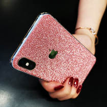 Suitable for iphonex color film before and after film apple x flash powder before and after film soft film iphonex frosted paper film color film XS MAX before and after color film flash powder xsmax color