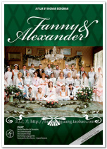 fanny and alexander bergman movie poster art film decorative painting