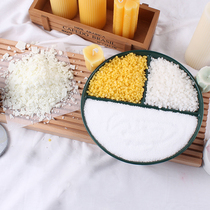 ZUO soybean wax scented candle diy material homemade handmade candle natural beeswax smokeless transparent wax cup raw material