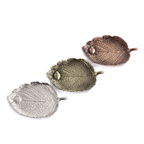 Creative Tea Cup Cushion Metal Cup Toinsulate anti-slip zinc copper-tin alloy Japan-style tea path accessories Circular leaves tea Tootto