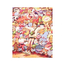 3D-JP Plastic Jigsaw Puzzle 500 Pieces Adults Children Puzzle Toys East London Doll H2573 Gift 3djp