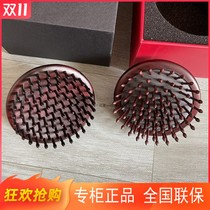 Carpenter Tan gift box ring comb tooth comb comb hair guard comb air cushion comb massage artifact natural wood comb red sandalwood