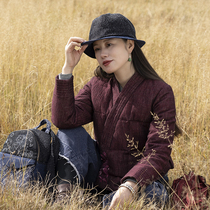 Mo on the common open orchid (snow) cotton cloth splicing fragrant cloud yarn six-petal cap dome wide eaves hat Sun sunscreen