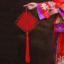 Chinese knot handicraft woven rope festive indoor living room entrance office decoration home gifts traditional craft