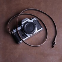 cam-in italian original plant Plant Tanning Cow Leather Camera Braces Genuine Leather Shoulder Strap Round Hole connector cam3276