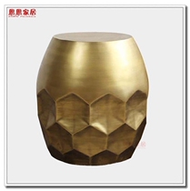 Simple green bronze sofa edges home corners small coffee tables wine jars modeling old hotel model rooms coffee