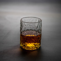 Hammer Textured Glass Cups Home Thickening Transparent High Temperature Resistant Glass Milk Coffee Water Cup Day Style Tea Cup Tea Cup