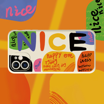 Suitable for original apple 13 mobile phone shell iPhone12 personality 11 silicone Pro anti-fall max lens xr all-bag mini trend 6 men 7 women 8 new plus liquid fine