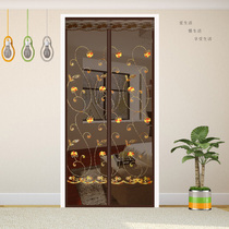 Velcro anti-mosquito door curtain Summer magnetic screen door screen window anti-fly mute encryption bedroom household partition free drilling