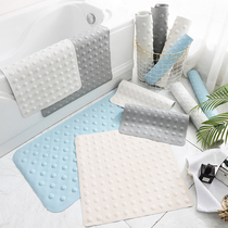 Large bathroom non-slip Mat toilet bathroom shower floor mat home bath mat thick foot mat with suction cup