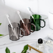 Home Mouthwash Cup Nordic Ins Wind Minima Light Lavish Lovers Wash Cup Toothbrushing Cups Toothbrush Tooth Cylinder Cup Suit