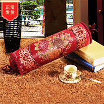 European-style cushion waist protection extremely home pillow buckwheat shell new pillow luxury retro cylindrical long pillow blended waist support