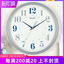 Japan Seiko clock mute art personality creative wall clock simple living room bedroom Nordic clock QXA740