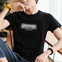 361 mens sportswear 2021 summer new 361 degree breathable quick-drying short-sleeved T-shirt casual round neck short T